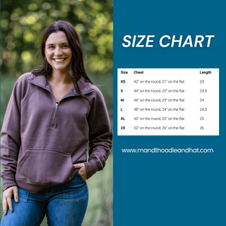 Jordy Boxy Half Zip Pullover - Java - M & T Hoodie and Hat Co. 
