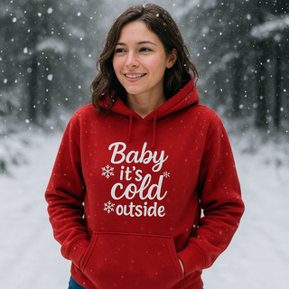 Baby it's cold outside Hoodie