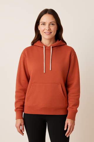 Amelia Ladies Pull Over Hood - M & T Hoodie and Hat Co. 